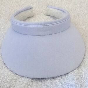 SolarBloc Cushees Women's Adjustable bluishwhite Sun Visor
